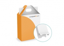 Tragegriffschachtel mit Automatikboden