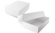 Stülpdeckelverpackung weiß - hochweißer Karton