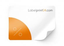 Papier biały, matowy, klej permanentny