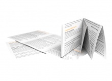 Ulotki wkładane do opakowania, Fabrycznie złożone