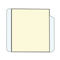 Booklet Etiketten mit eingestanzter Öffnung