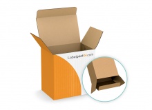 Folding carton with tuck-in flaps - FEFCO 0210