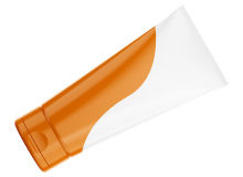 Laminát bílý, potištěný - 50 mm - zacvakávací uzávěr