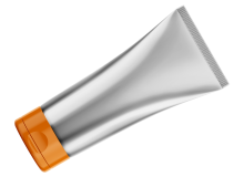 Laminát metalický, nepotištěný - 50 mm - zacvakávací uzávěr