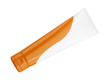 Laminat biały, z nadrukiem - 35 mm - zamknięcie Flip top