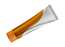 Laminat metaliczny, nadruk - 35 mm - Flip top