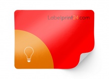 Fluorescenční papír, ČERVENÝ, permanentní