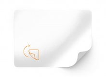 Carta bianca, opaca, rimovibile