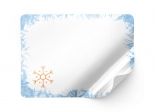 PP fólie, bílá, lesklá, permanentní, vhodné do mrazu