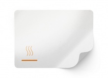 Termo Top papír, bílá, matný, permanentní, s ochrannou vrstvou - pro dlouhodobé použití, do mrazu