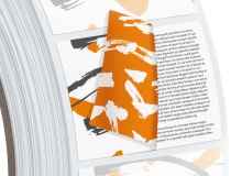 Trójstronne etykiety sandwich