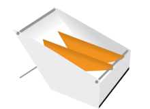 Etykieciarka stołowa - rolki o nawoju do wewnątrz