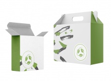 Faltschachteln aus Recycling-Karton - für alle Schachteln verfügbar