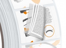 Etykiety wielostronnicowe na okrągłe pojemniki