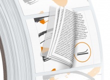 Etykiety wielostronnicowe na płaskie pojemniki