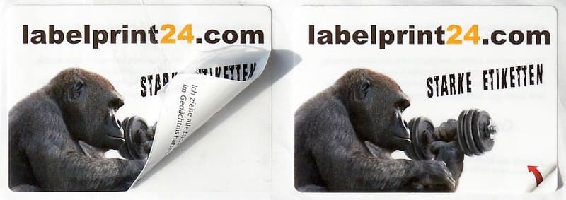 Sandwichlabels Labelprint24