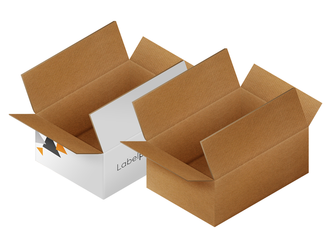 Carton pliable pour expédition de marchandises