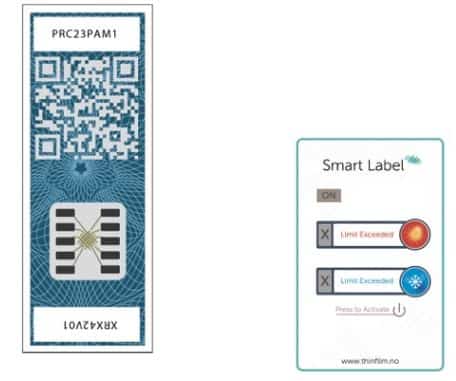 Industrial labels for industrial application