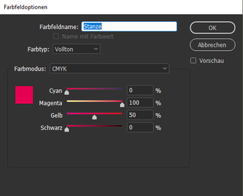 Color field options