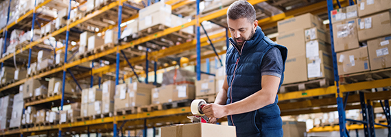 boîtes d'expédition pour un stockage parfait